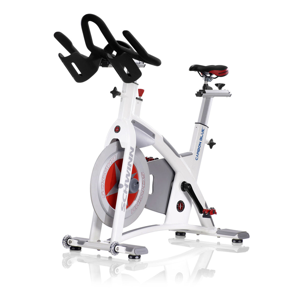 Schwinn A.C. Performance Plus Carbon Blue Belt Indoor Cycle – Mastery Fitness Schwinn A.C. Performance Plus Carbon Blue Belt Indoor Cycle – Mastery Fitness